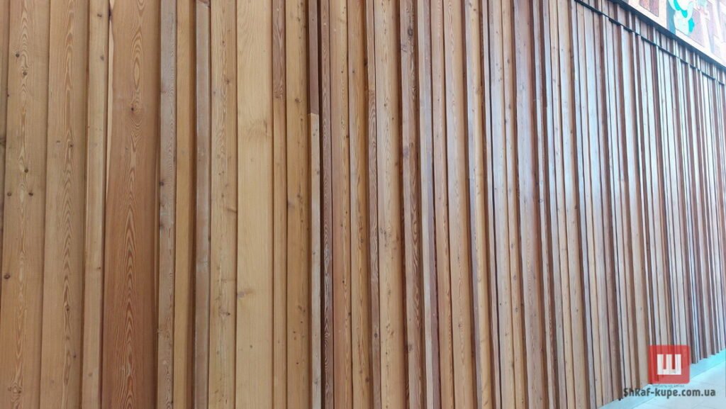 Панели рейки деревянные в Украине