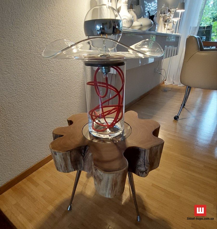 лампа из слэба