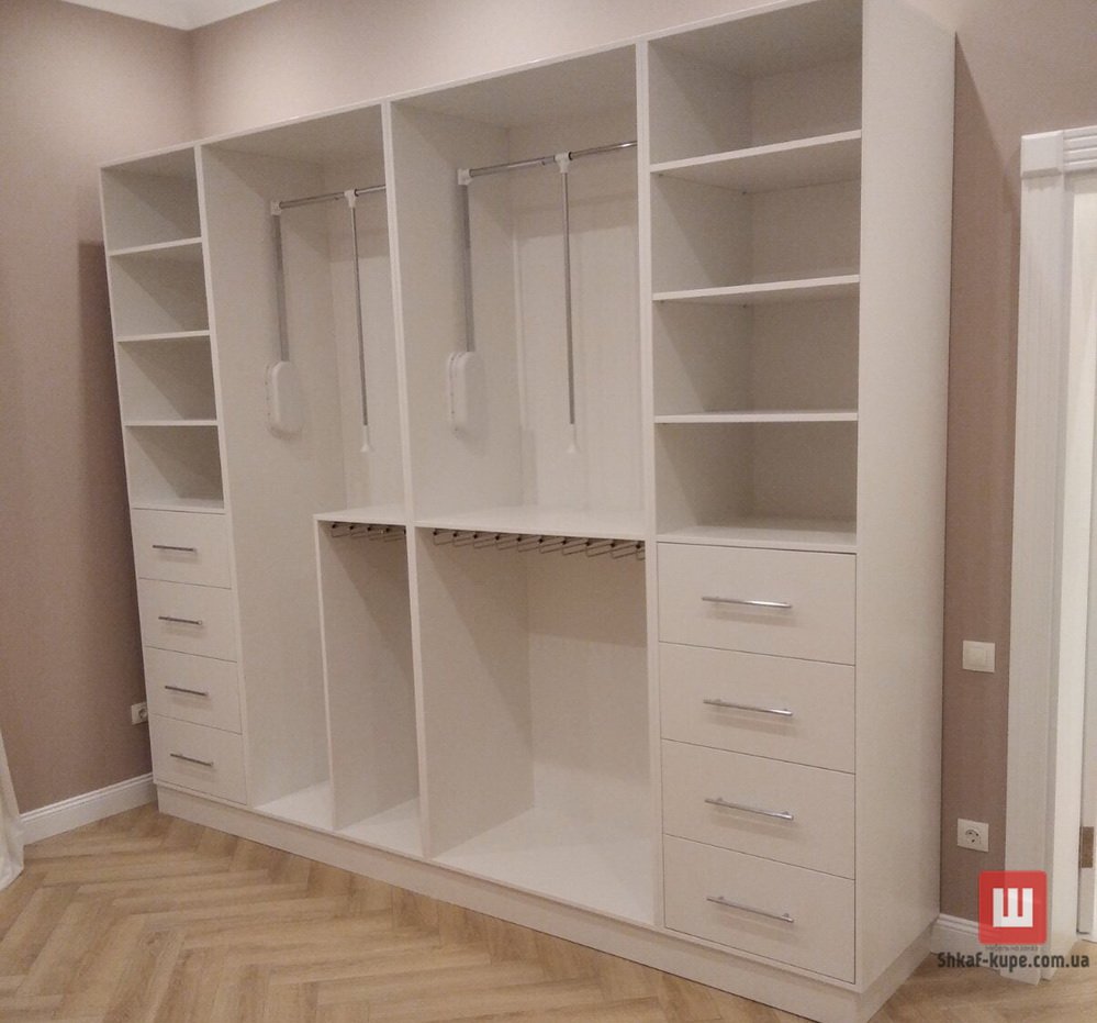 открытый шкаф на заказ