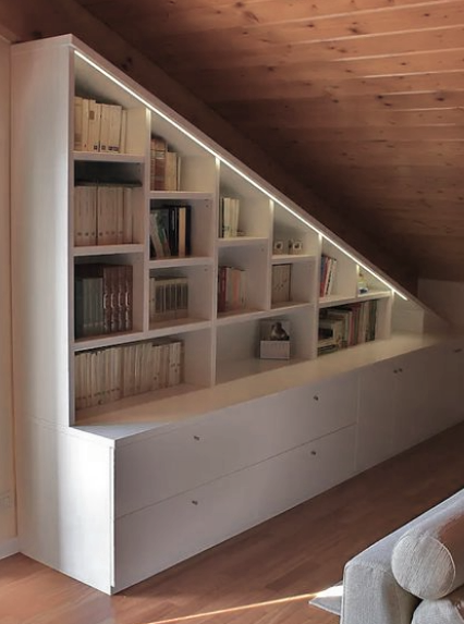 Как обустроить мансарду