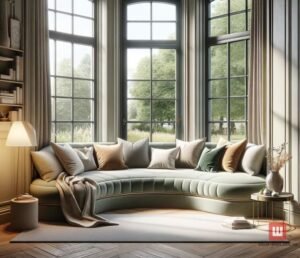 нестадартный круглыйдиван