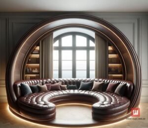 с образный диван