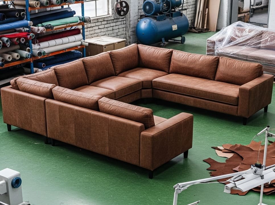 диван из кожи на заказ Киев