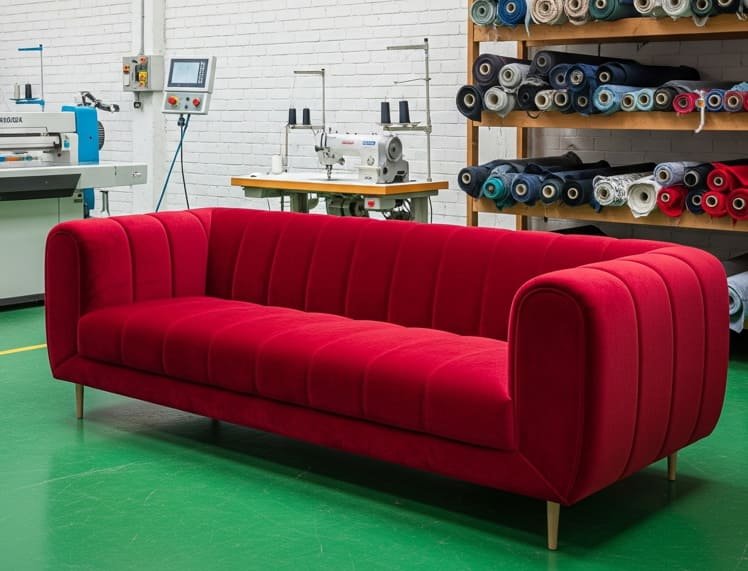 яркая мягкая мебель